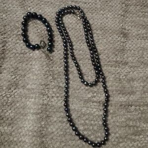 Vantel Pearls Black Pearl Set